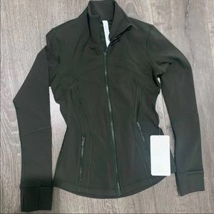 Lululemon Define Jacket Gator Green sz6